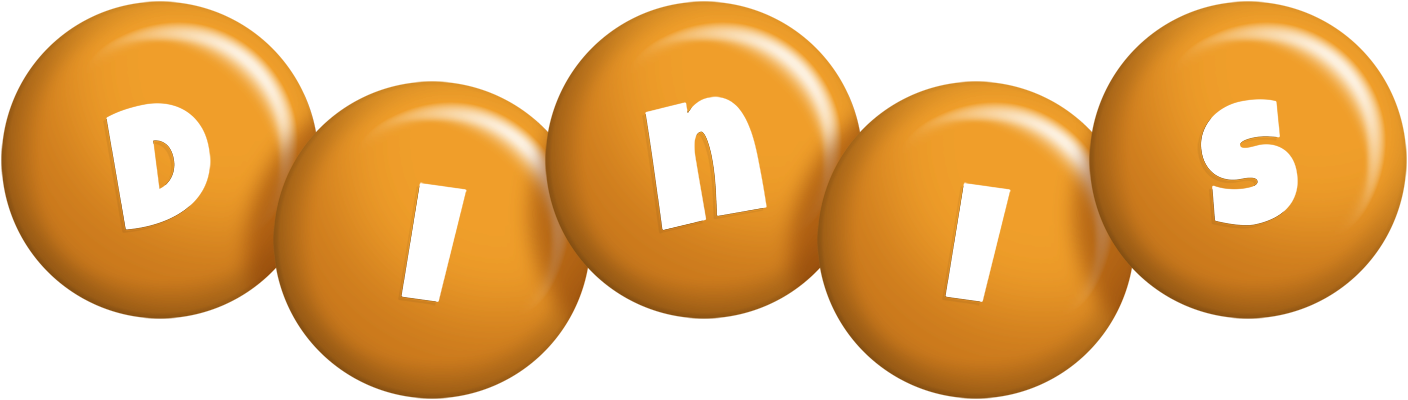 Dinis candy-orange logo