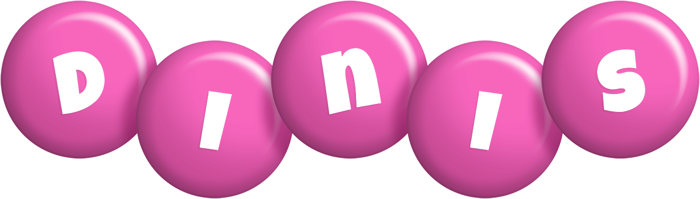 Dinis candy-pink logo