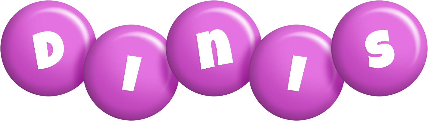 Dinis candy-purple logo