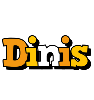 Dinis cartoon logo