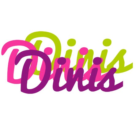 Dinis flowers logo