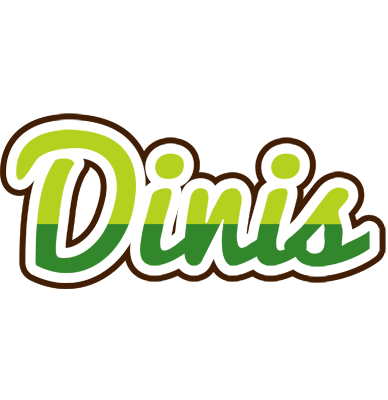 Dinis golfing logo