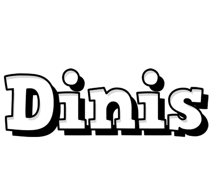Dinis snowing logo