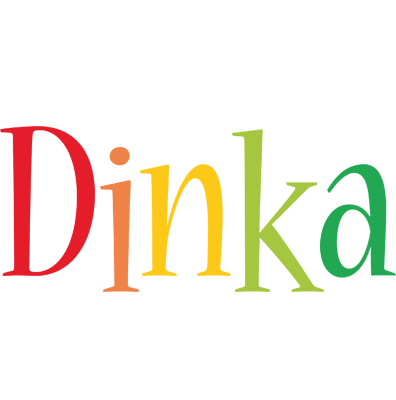 Dinka birthday logo