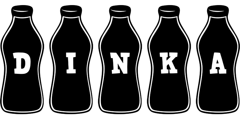Dinka bottle logo