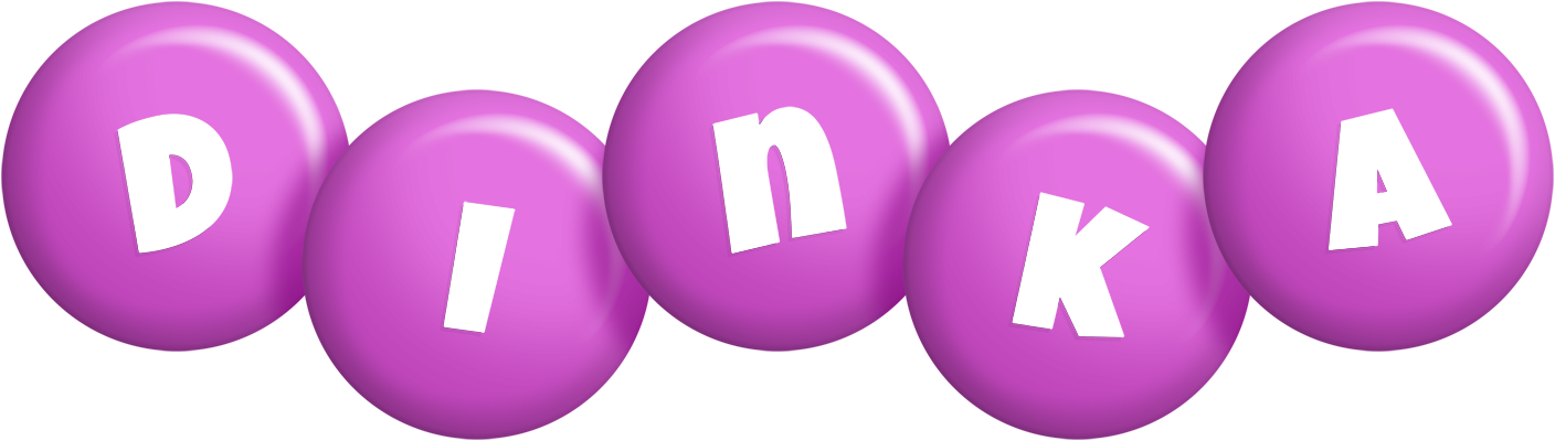 Dinka candy-purple logo