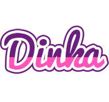 Dinka cheerful logo