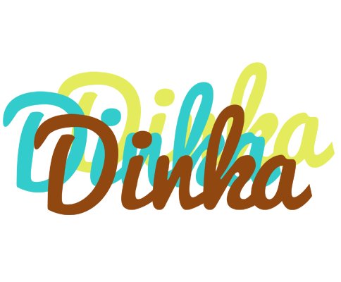 Dinka cupcake logo