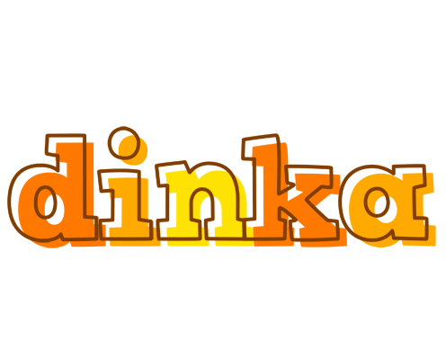 Dinka desert logo
