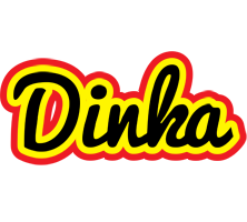 Dinka flaming logo