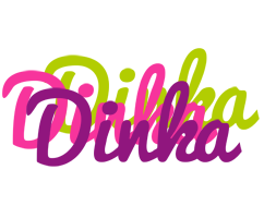 Dinka flowers logo