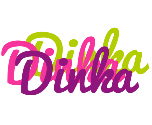 Dinka flowers logo