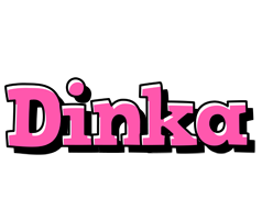 Dinka girlish logo