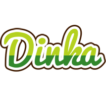 Dinka golfing logo