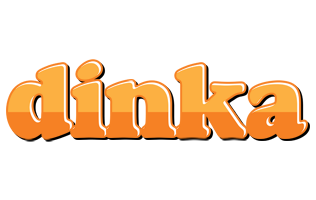 Dinka orange logo