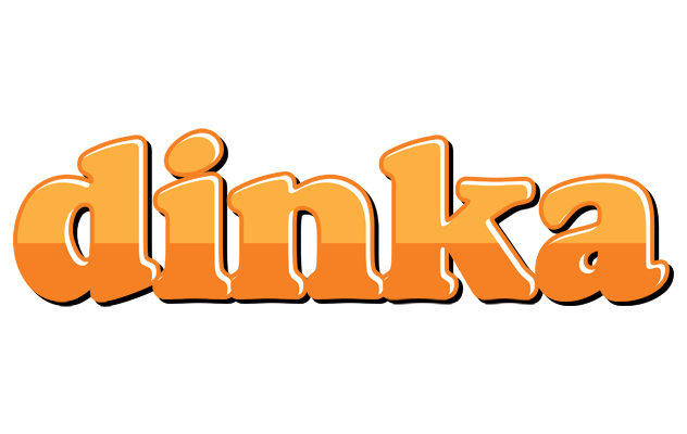 Dinka orange logo