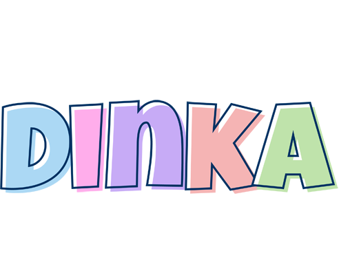 Dinka pastel logo