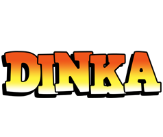 Dinka sunset logo