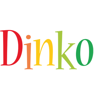 Dinko birthday logo