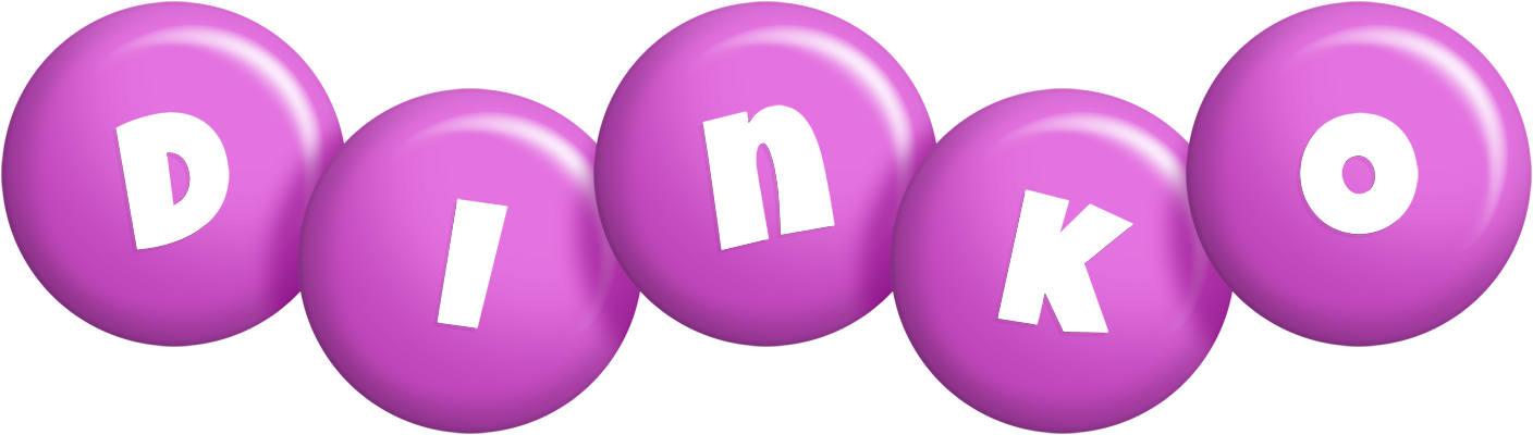 Dinko candy-purple logo