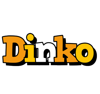 Dinko cartoon logo