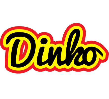 Dinko flaming logo