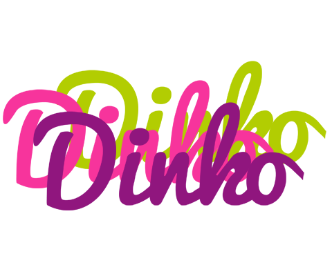 Dinko flowers logo