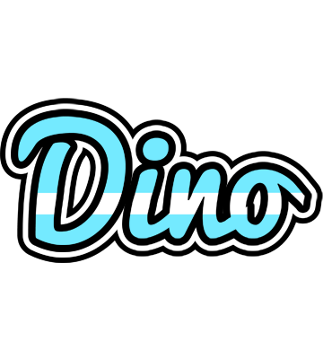 Dino argentine logo