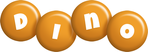 Dino candy-orange logo