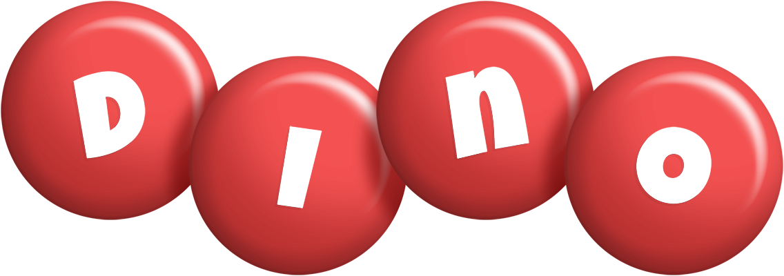 Dino candy-red logo