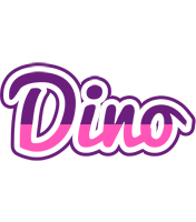 Dino cheerful logo