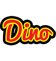 Dino fireman logo