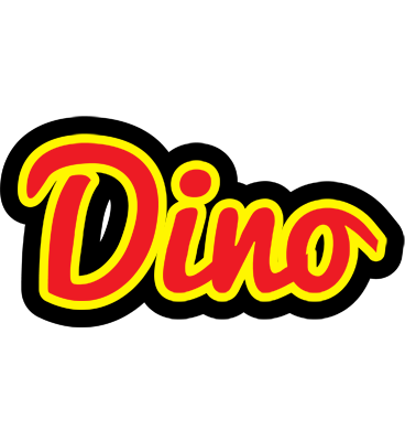 Dino fireman logo