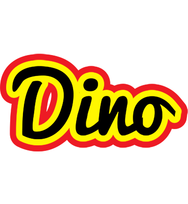 Dino flaming logo