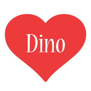 Dino love logo