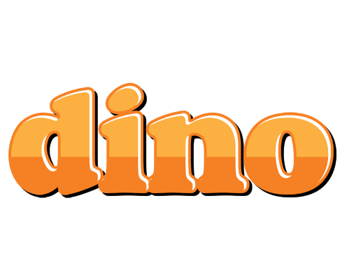 Dino orange logo