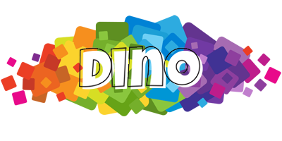 Dino pixels logo