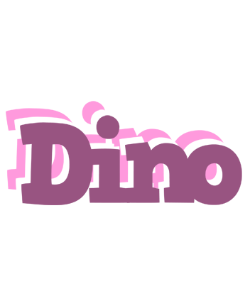 Dino relaxing logo