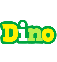 Dino soccer logo