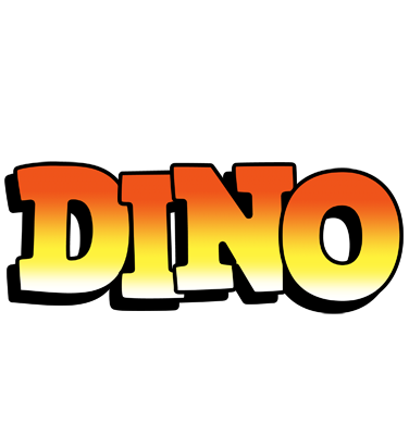 Dino sunset logo