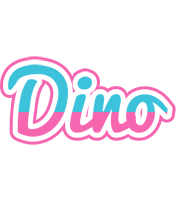 Dino woman logo