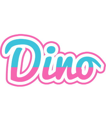 Dino woman logo