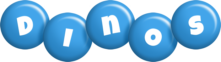 Dinos candy-blue logo