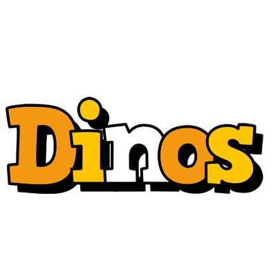 Dinos cartoon logo