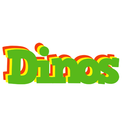 Dinos crocodile logo