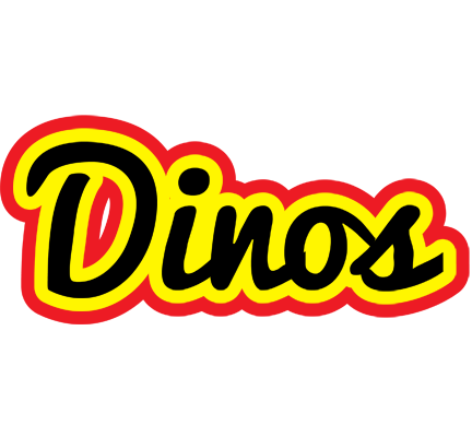 Dinos flaming logo