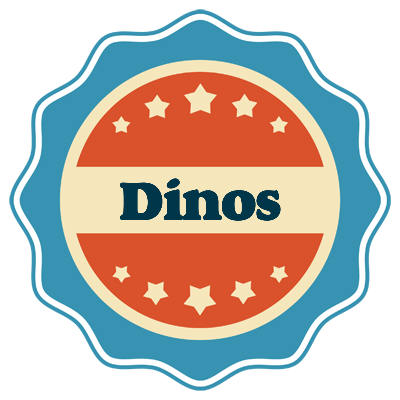 Dinos labels logo