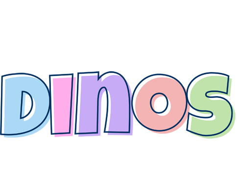 Dinos pastel logo