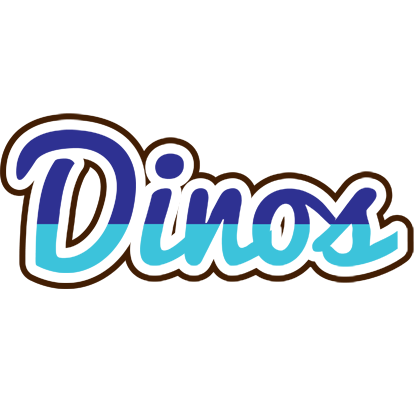 Dinos raining logo