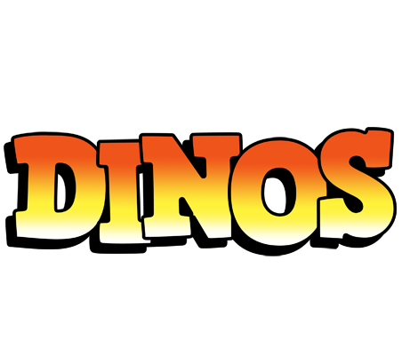 Dinos sunset logo